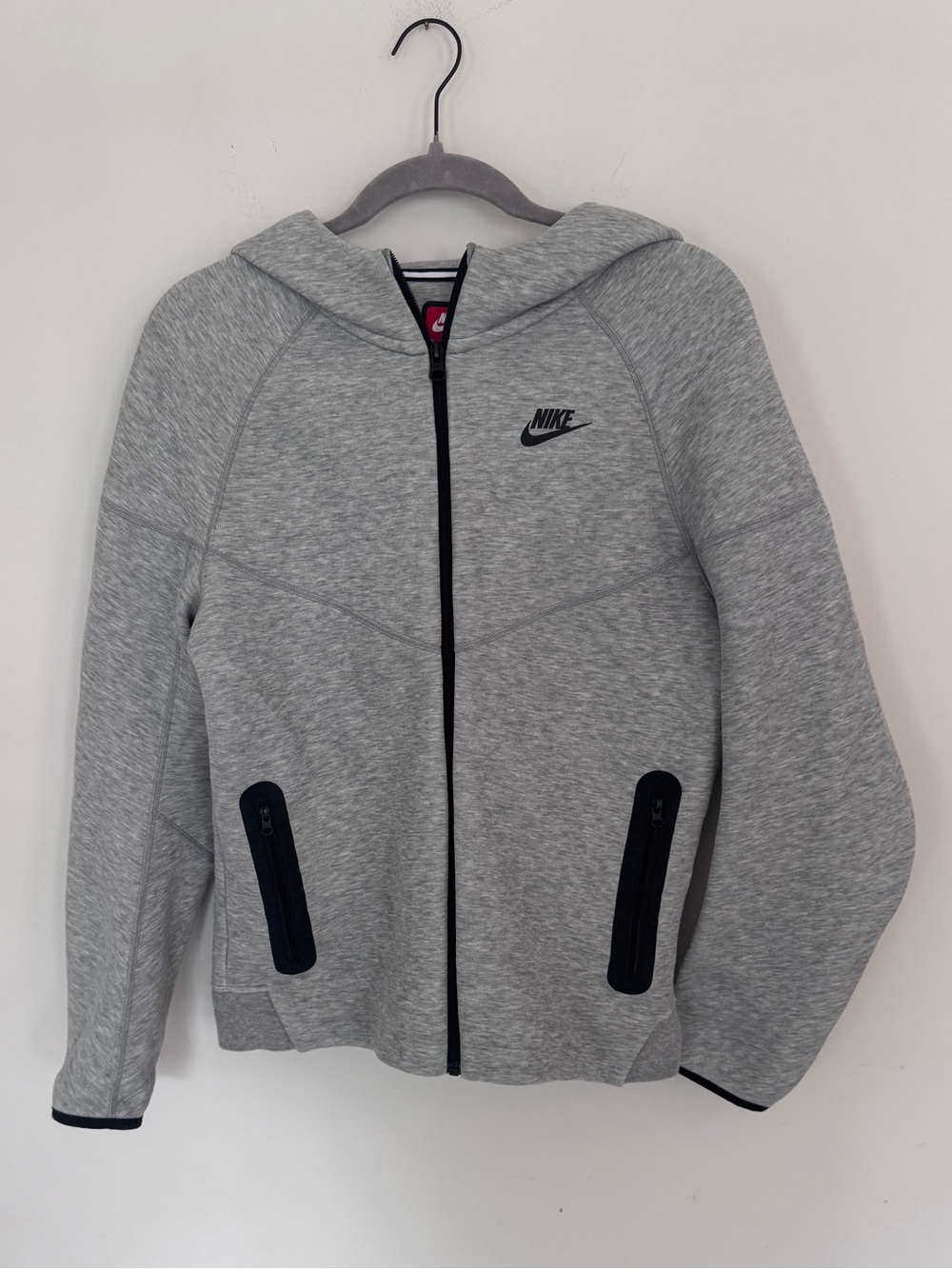 Nike Tech Fleece Full Zip Hoodie Size XL Gray